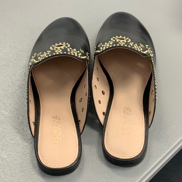 Rachel Zoe Grace Mule Eyelet in Black, material Nappa. Size 6 NWT - Picture 2 of 6